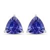 14KT White Gold 3.48ctw Tanzanite Earrings
