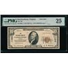 1929 $10 Harrisonburg VA National PMG 25