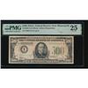 1934A $500 Minneapolis FRN PMG 25