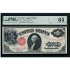 Image 1 : 1917 $1 Legal Tender Note PMG 64