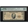 1929 $10 Pittsburgh PA National PMG 15