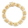 Plated 18KT Yellow Gold 5.05cts Citrine Bracelet