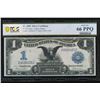 1899 $1 Black Eagle Silver Certificate PCGS 66PPQ