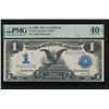 1899 $1 Black Eagle Silver Certificate PMG 40EPQ