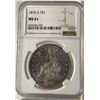 1876-S $1 Trade Dollar NGC MS61
