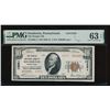 Image 1 : 1929 $10 Souderton PA National PMG 63EPQ