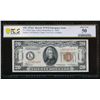 1934A $20 Hawaii Mule FRN PCGS 50