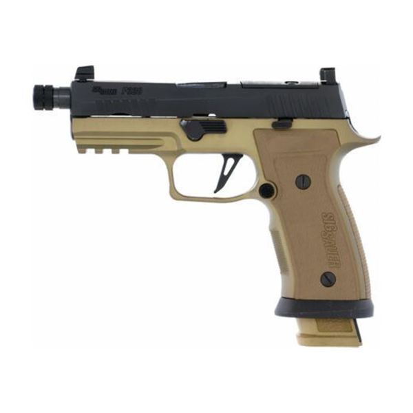 SIG P320 AXG COMBAT 9MM 4.6" XRAY-3 OR (3)21RD TWO TONE