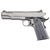 Image 1 : AUTO-ORDNANCE 1911A1 .45ACP STAINLESS NGT SGT RUBBER GRIPS