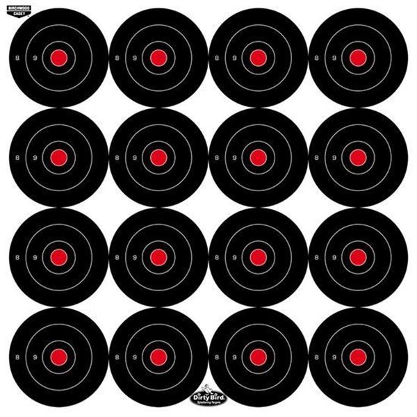 BC DIRTY BIRD 3" ROUND TARGET 100 SHEET