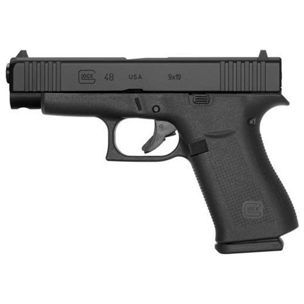 GLOCK 48 9MM LUGER FS 10-SHOT BLACK POLYMER
