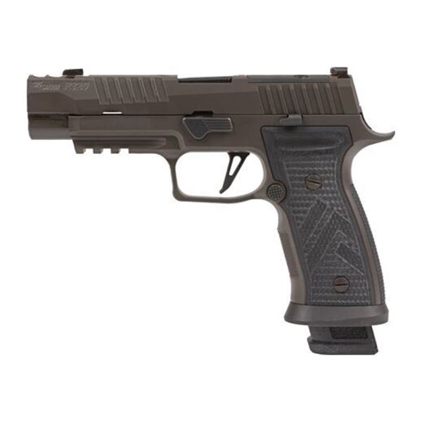 SIG P320 AXG LEGION 9MM 3.9" XRAY-3 (3)21RD GREY CERAKOTE