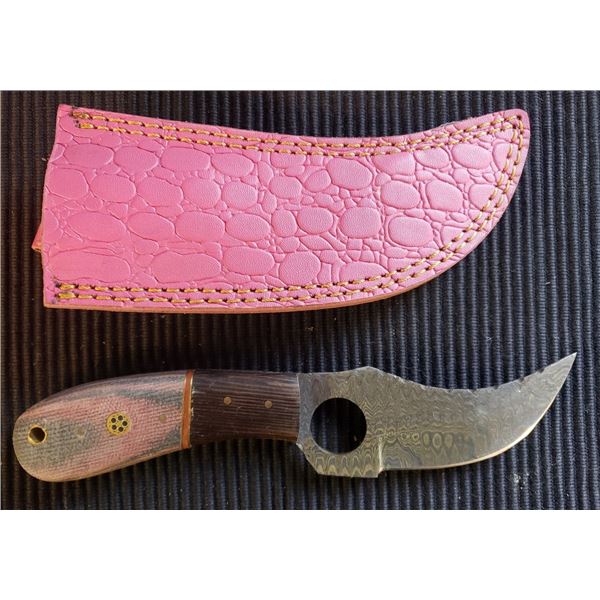 Hand Forged Damscus Steel Fixed Blade Knife