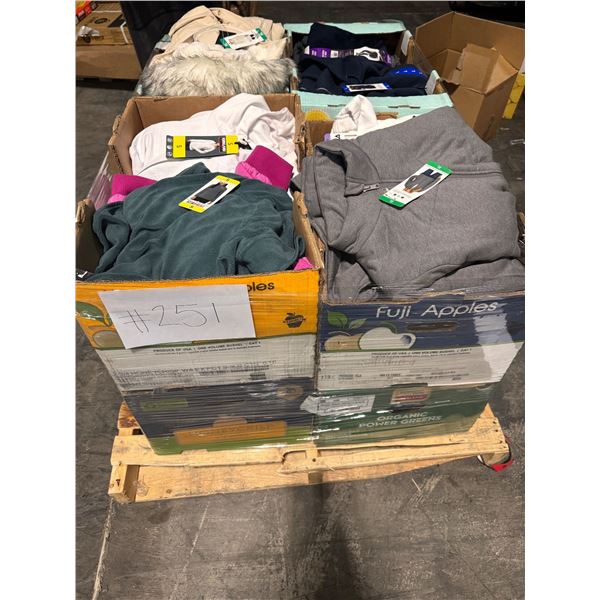Pallet #251 - 200 piezas de ropa Target/Costco