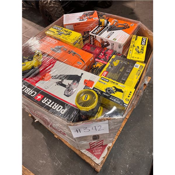 Pallet #342 -Home Depot y Mercancia general