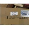 Image 1 : Bed Story Topper 3'' Thick