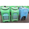 Image 1 : Kapolei:  Qty 3 Dri-EAZ Industrial Dehumidifiers: 2 @ F232-GRN & 1 F411, Needs Repair