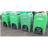 Image 1 : Kapolei:  Qty 4 Dri-EAZ Industrial Dehumidifiers: 2 @ Model F210-GRN & 2 Model F411-GRN, Needs Repai