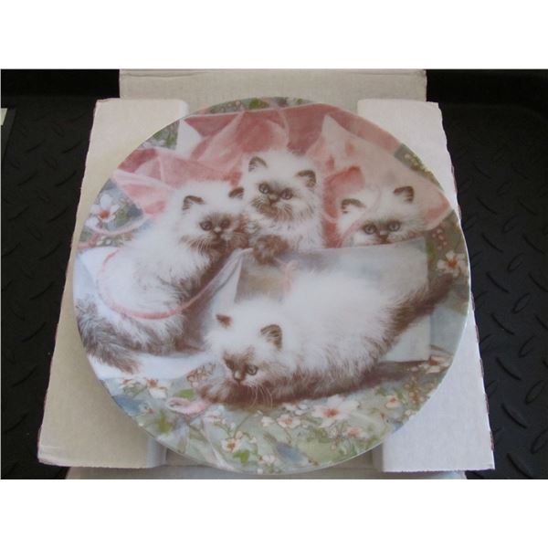 collectiable antique plate in original box