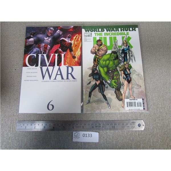 comic books lot of 2