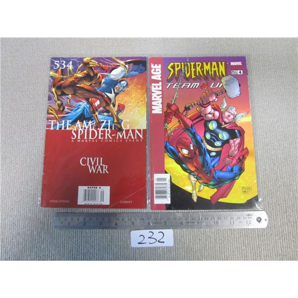 comic books lot of 2