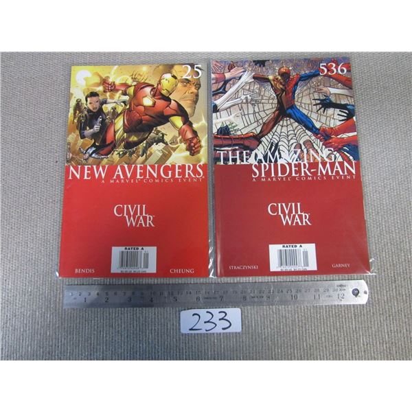 comic books lot of 2