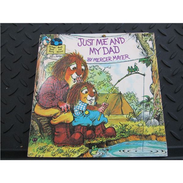 Vintage Disney record book