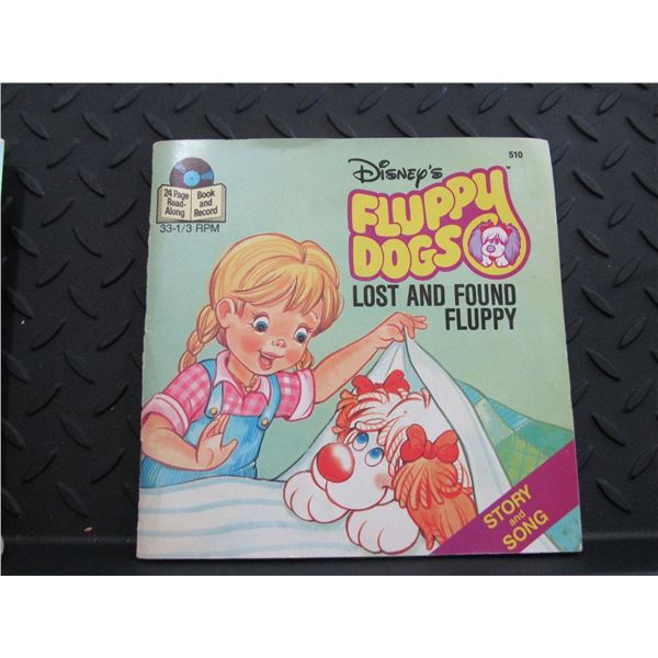 Vintage Disney record book