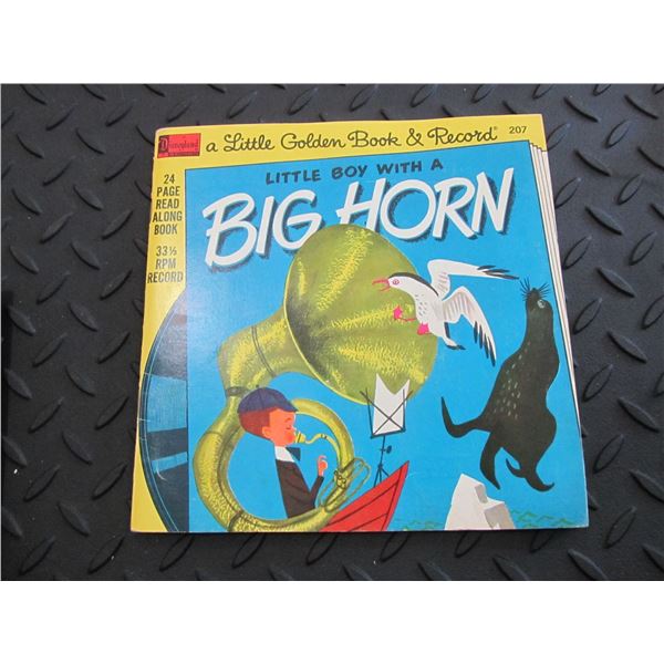 Vintage Disney record book