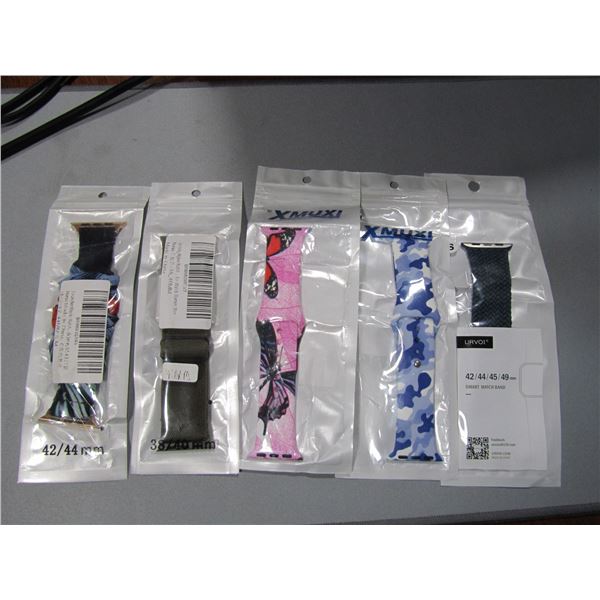 Apple Watch Band, lot of 5 pairs