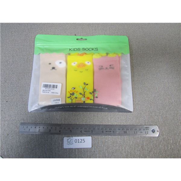 Kids Socks, pack of 3 pairs