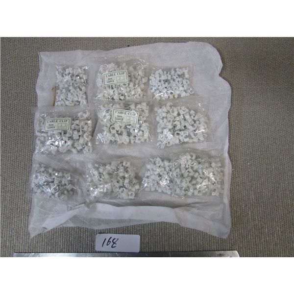 1000 pcs 6mm Cable Clip