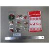 Image 1 : 9 Pairs of Christmas Earrings with Christmas Package