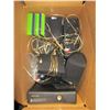 Image 1 : Box of Mixed Household Items, including XBOX360 and speakers, various games
