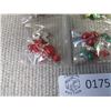 Image 6 : 9 Pairs of Christmas Earrings with Christmas Package