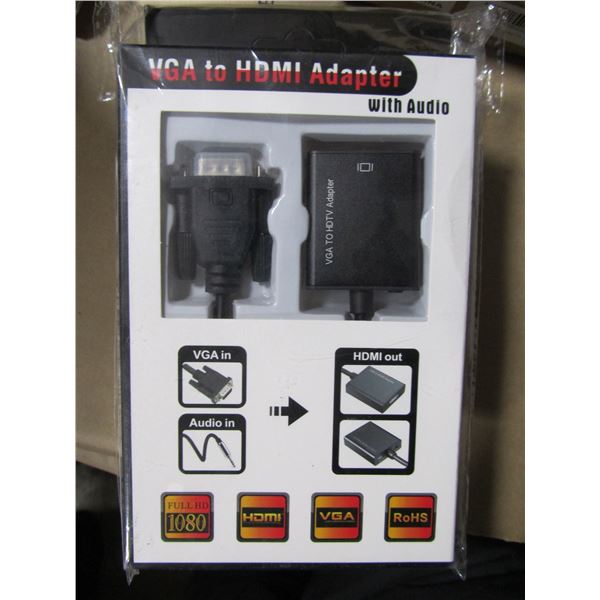 VGA to HDMI Adapter with Audio