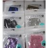 Image 1 : 6 pack Glitter Fabric Mask with Adjustable Ear Loops, washable, reusable