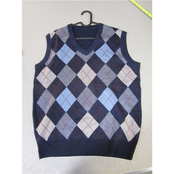 V-Neck Wool Vest