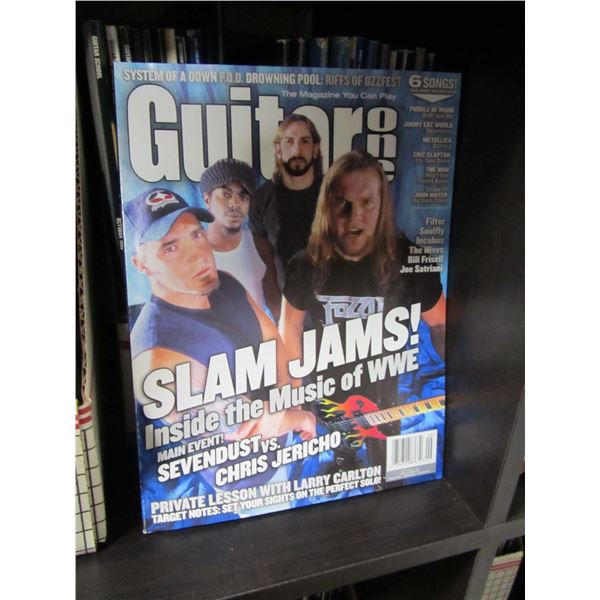 1990s Rock and Guitar Magazine, lot of 1 box