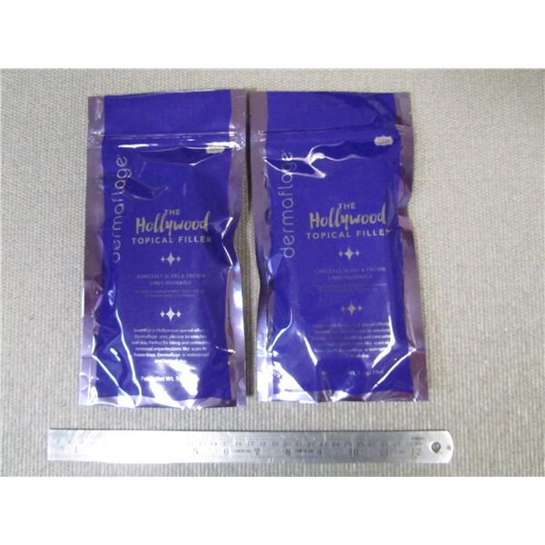 Concealer for Scars, Frown Lines from Hollywood Pro, medium cool,  lot of 2 packs