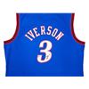 Image 2 : ALLEN IVERSON SIGNED PHILADELPHIA 76ERS HARDWOOD CLASSICS JERSEY (BECKETT COA)