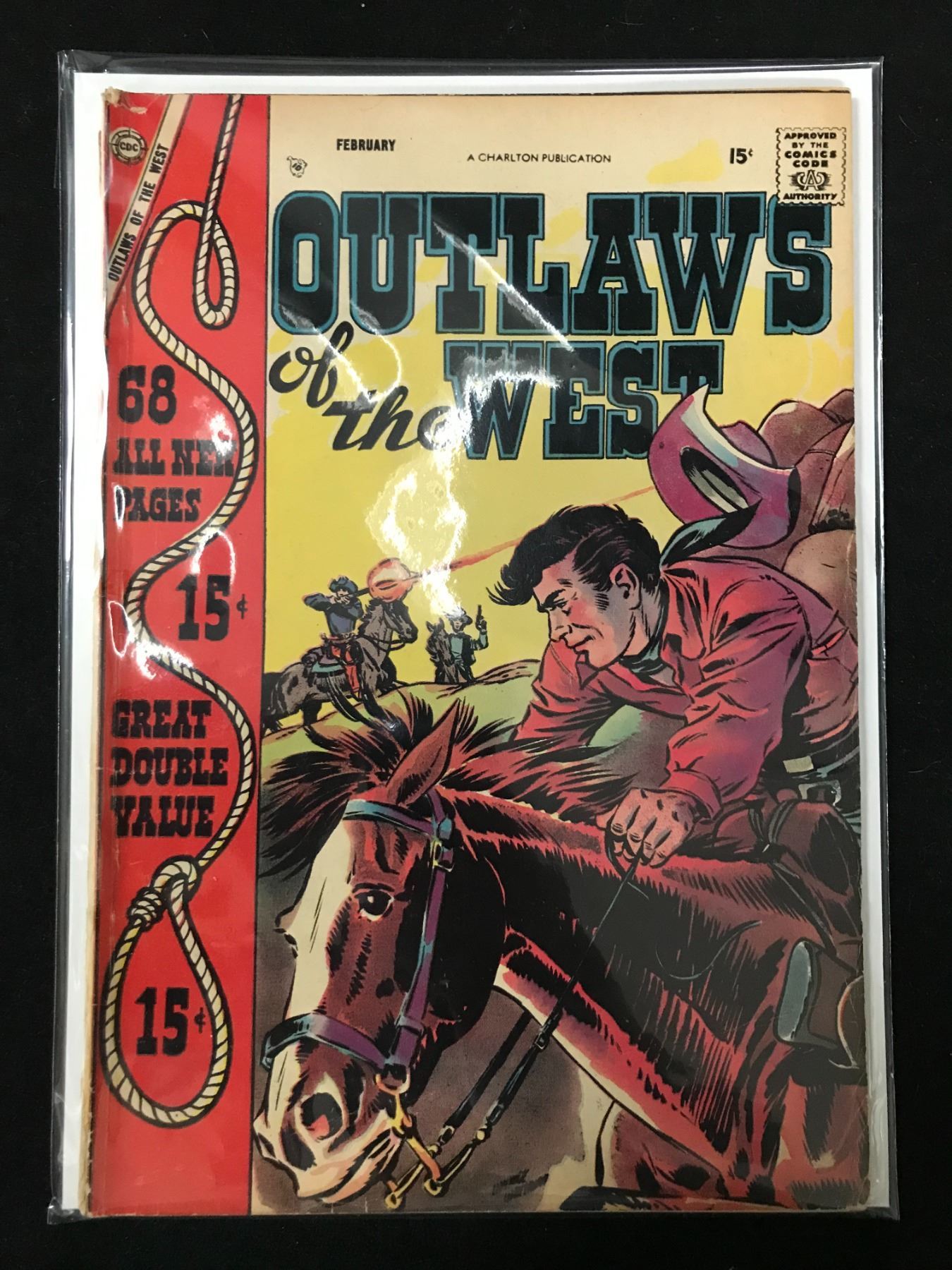 CDC COMICS OUTLAWS OF THE WEST