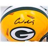 Image 2 : CHRISTIAN WATSON SIGNED GREEN BAY PACKERS MINI HELMET (BECKETT COA)