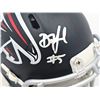 Image 2 : DRAKE LONDON SIGNED ATLANTA FALCONS MINI HELMET (BECKETT COA)