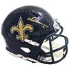 Image 1 : CHRIS OLAVE SIGNED NEW ORLEANS SAINTS MINI HELMET (BECKETT COA)