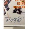 Image 2 : WAYNE GRETZKY SIGNED AND CUSTOM FRAMED 20 X 24 DISPLAY (UPPER DECK COA)