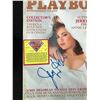 Image 2 : JERRY HALL SIGNED PLAYBOY SUPER STAR CERTIFICATION