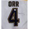 Image 2 : BOBBY ORR SIGNED FRONT AND BACK BOSTON BRUINS CCM JERSEY (BECKETT COA)
