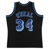 Image 1 : SHAQUILLE ONEAL SIGNED L. LAKERS MICHELL AND NESS JERSEY (BECKETT COA)