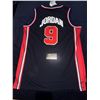 Image 1 : MICHAEL JORDAN SIGNED TEAM USA BASKETBALL JERSEY (IPA COA)